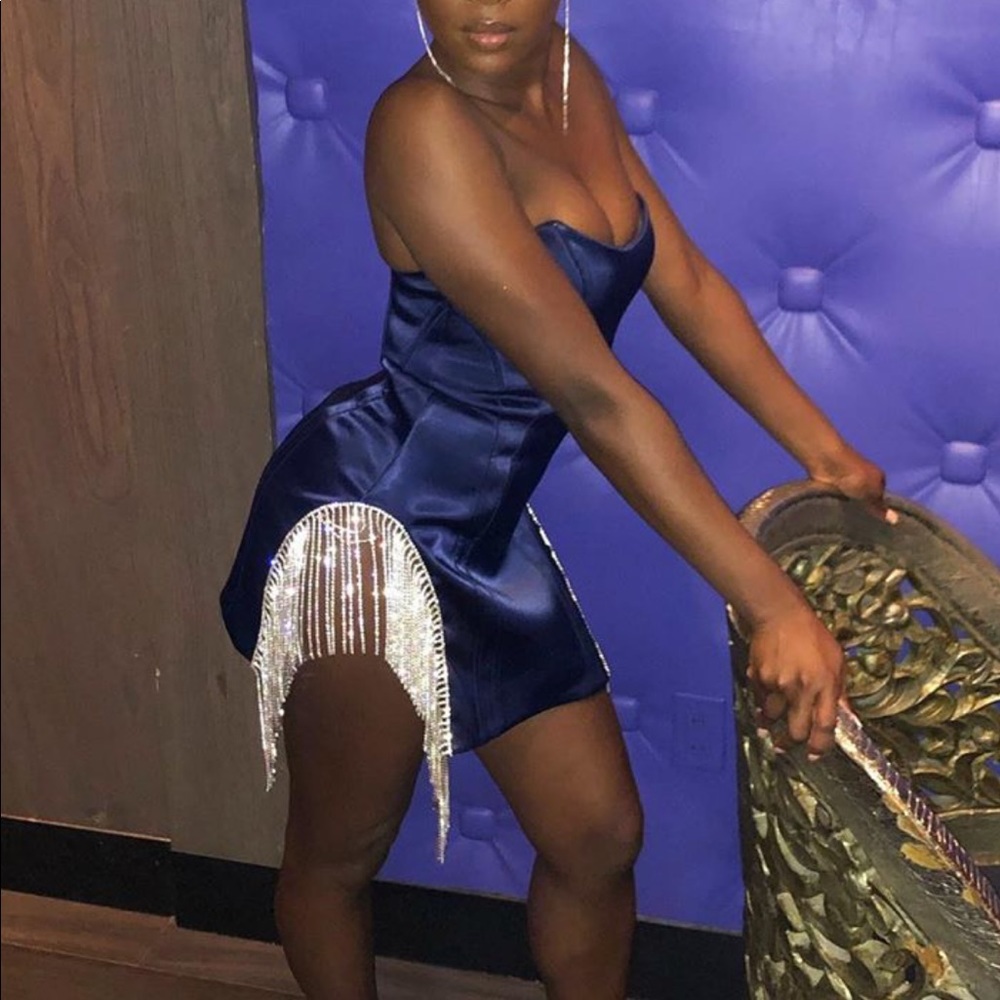 Strapless Dress with Boning